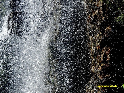 Wasserfall-Detail