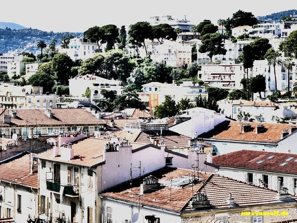 Nizza-MAMAC-Blick über Stadt