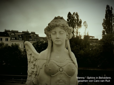 Sphinx in Belvedere, VWien