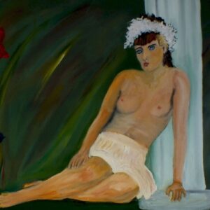 Das Modell und die Rose