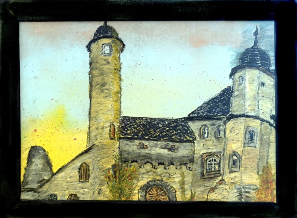 Innenhof Burg Denstedt